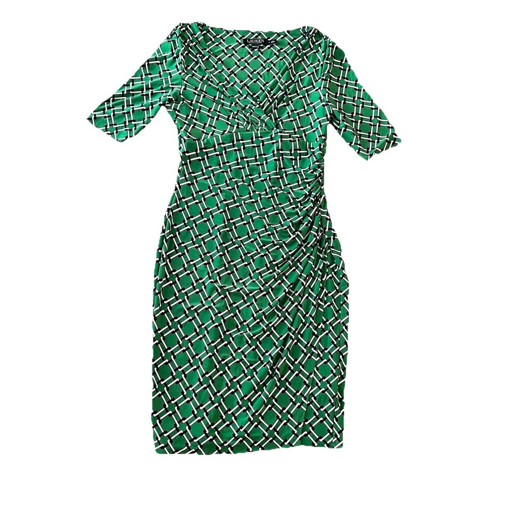 Lauren Ralp Lauren Dress 4 Faux‎ Wrap